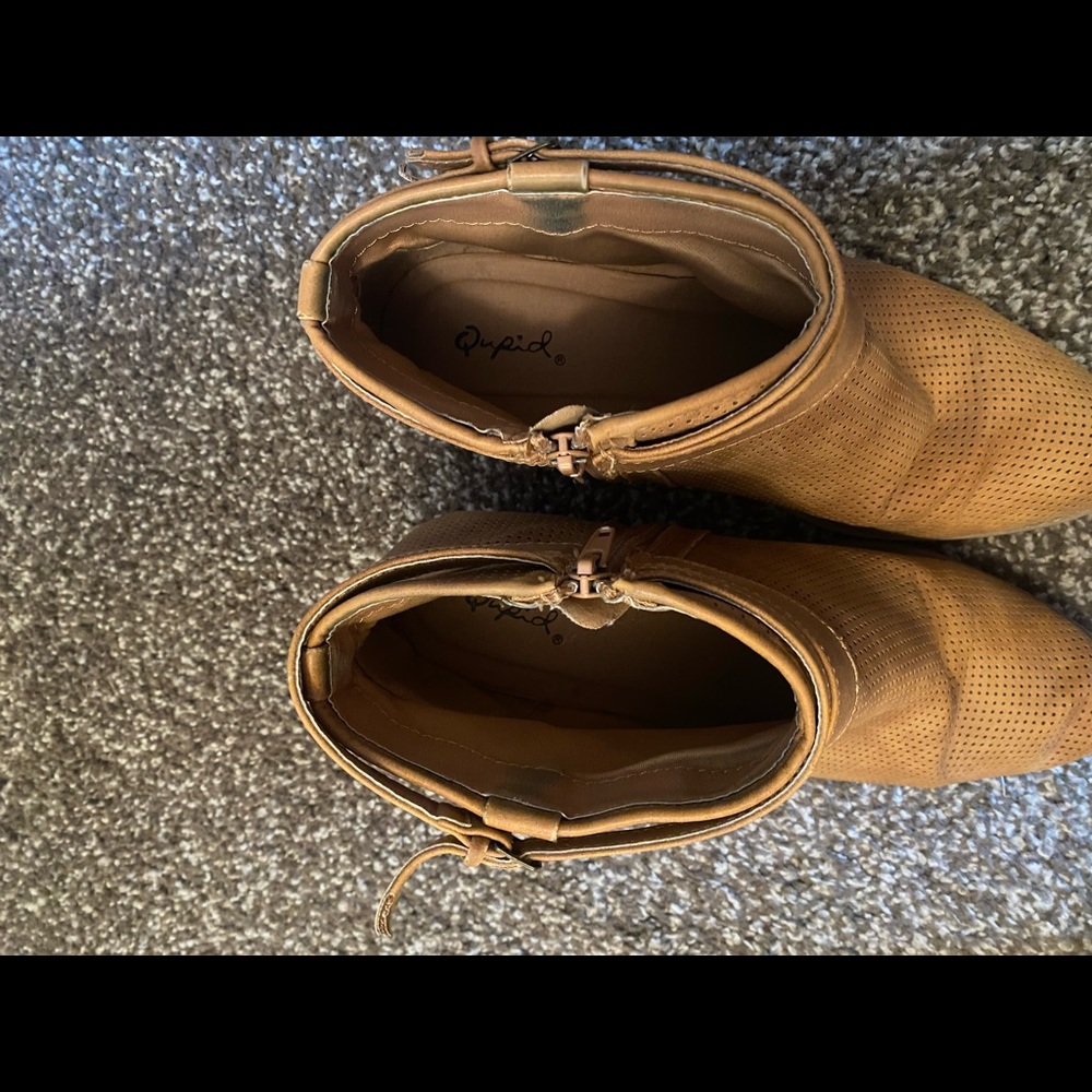Tan Booties - Picture 5 of 6